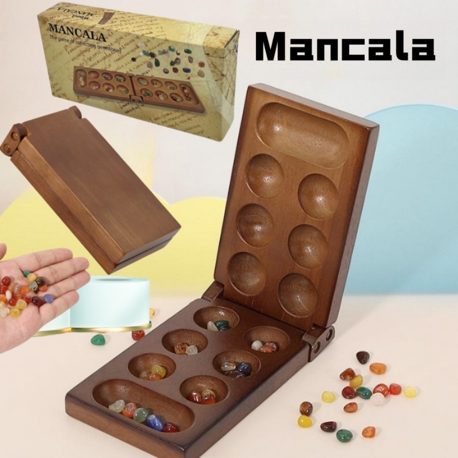 Board Game Store - Classic African mancala board game, an