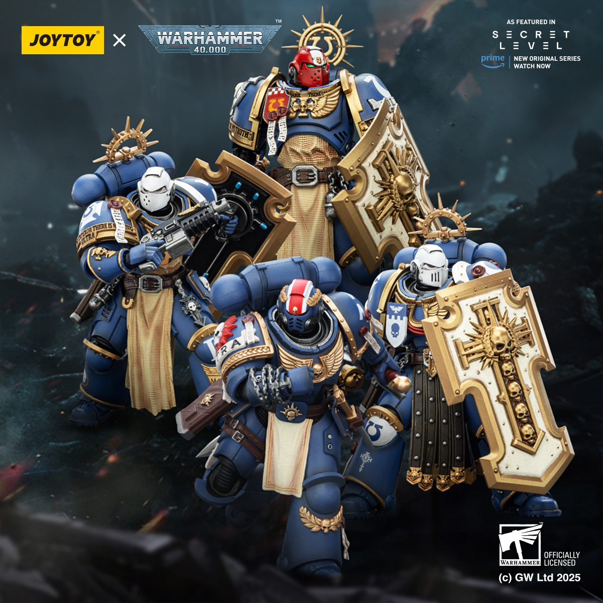 Board Game War - JOYTOY Warhammer 40K Titus with Laurels