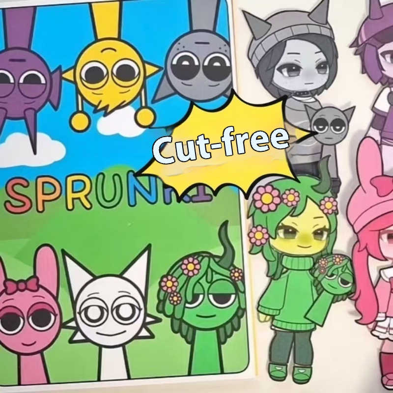 Board Game Box - No Cutting Rhythm Box Sprunki Quiet