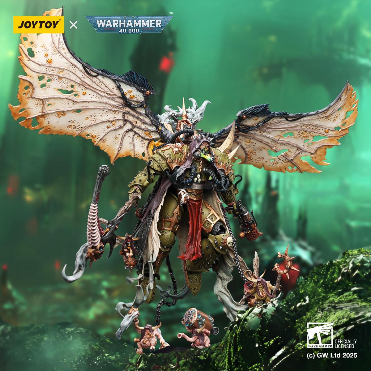 Board Game War - JOYTOY JT02564 Warhammer 40K Mortarion Daemon