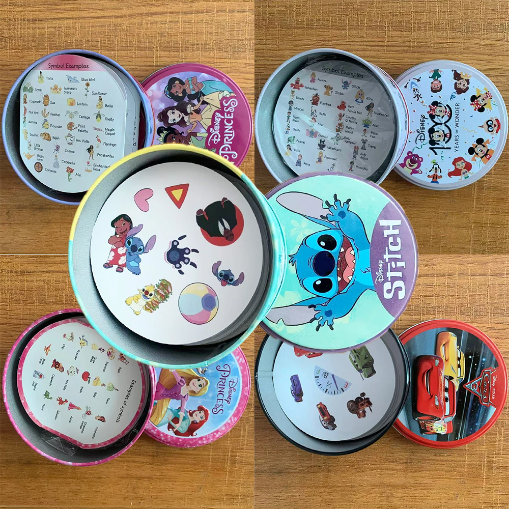Board Game Box - Disney Card Board Games Stitch Princess