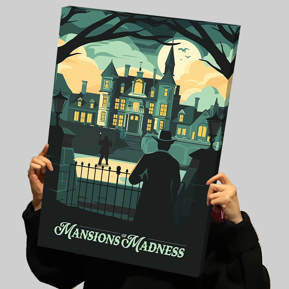 Board Game Inspiration - Mansions of Madness Board Game Inspired