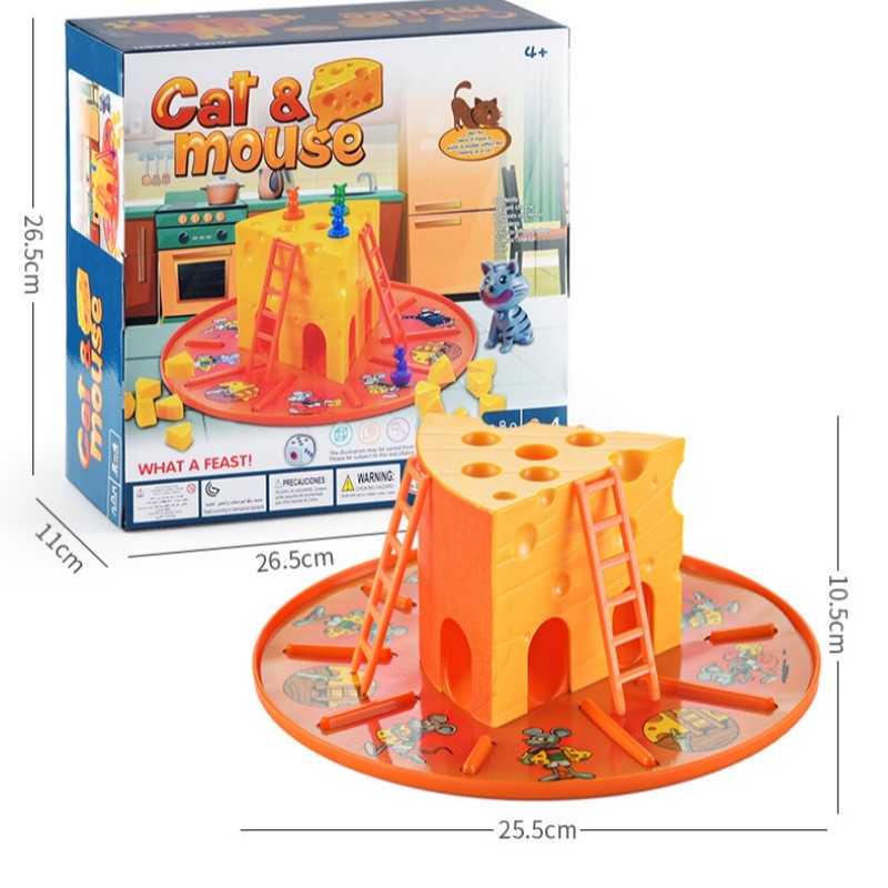 Board Game Festival - Cat and mouse Interactive Model, Cheese