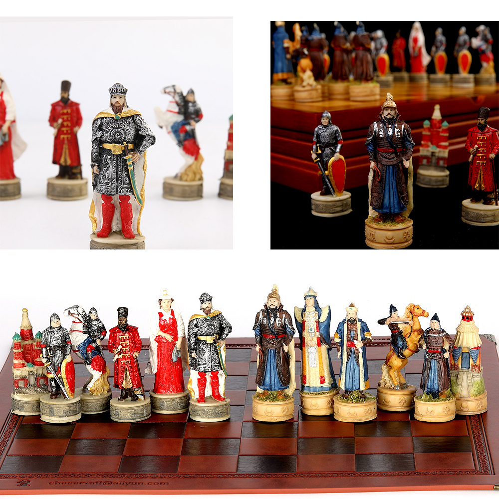 Yearbook Board Game Theme - Entertainment Puzzle Chess Set with Exquisitely