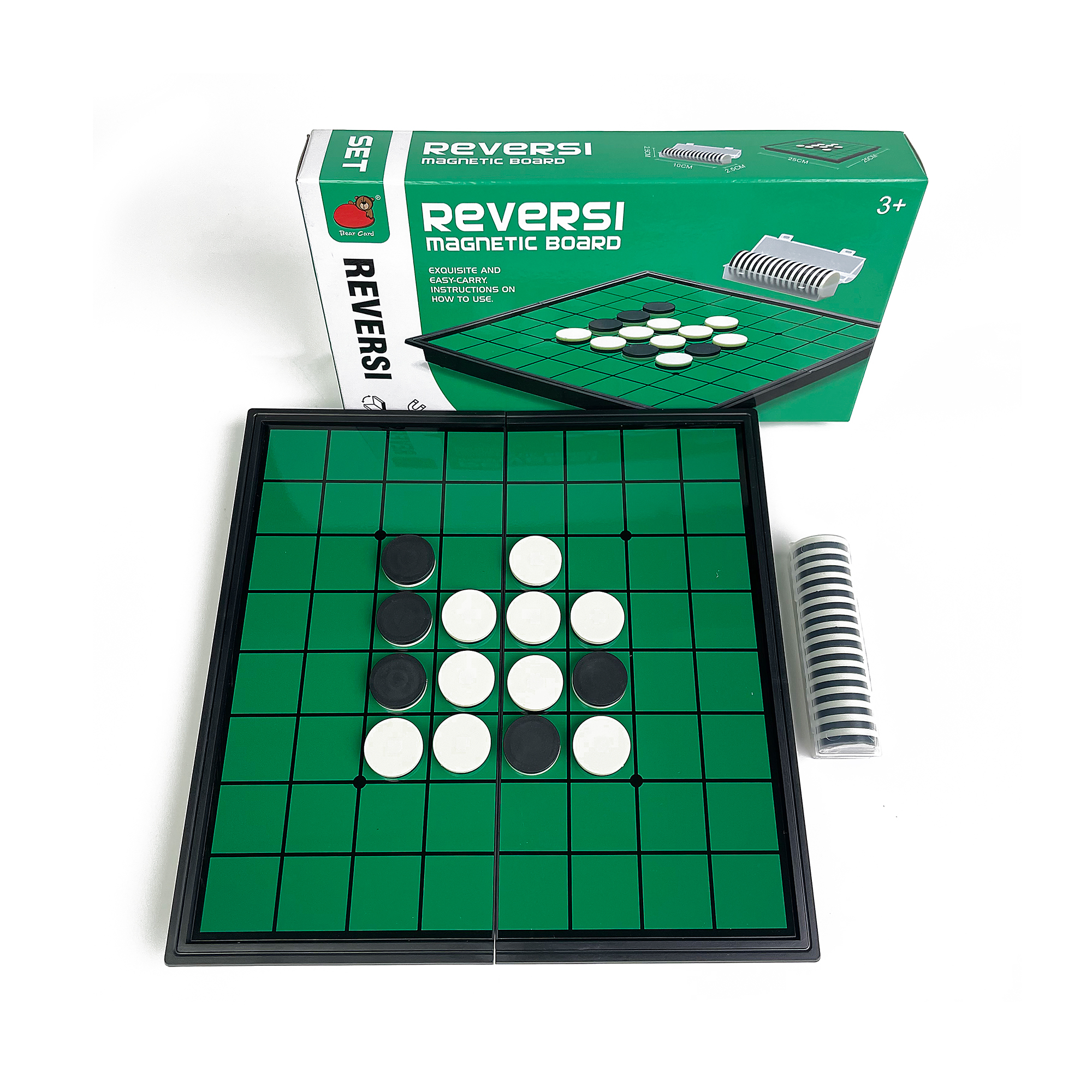 Board Game Live - 25x25 Foldable Magnetic Reversi Board Game