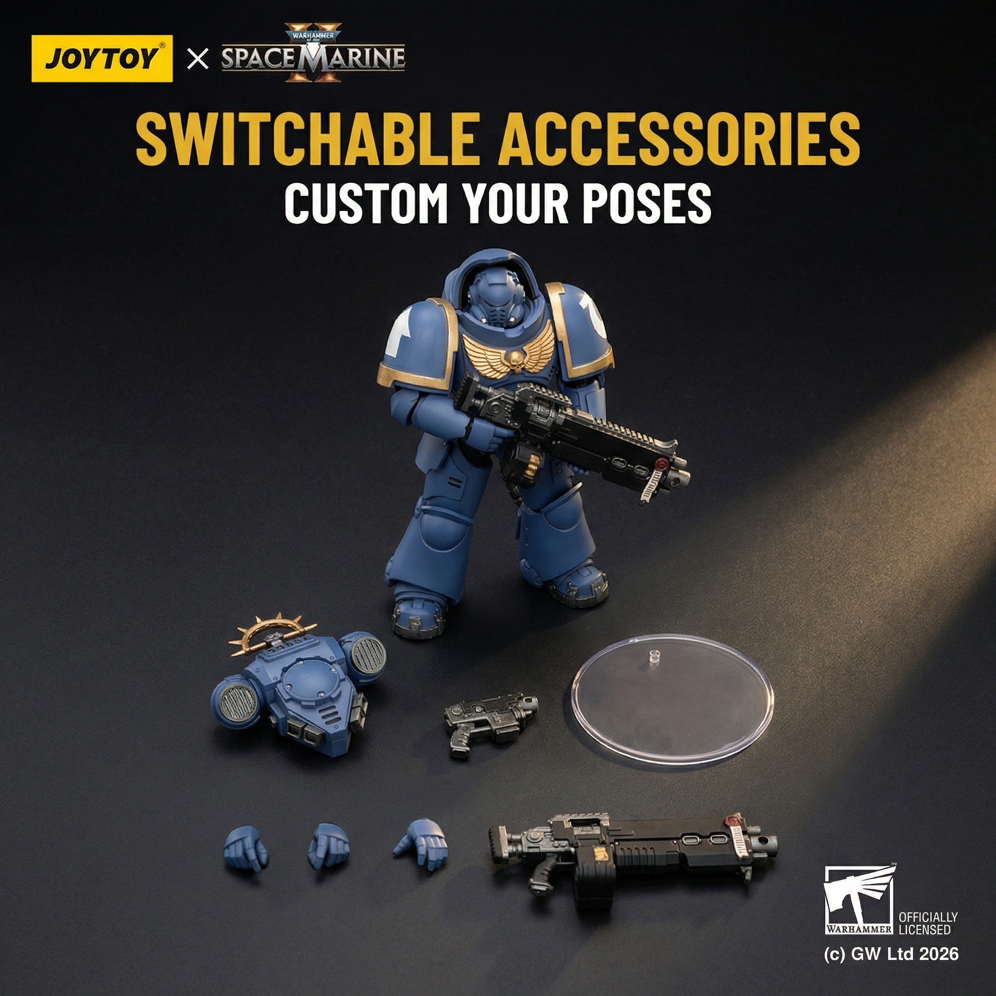 1:18 JOYTOY Warhammer 40K Prem - Board Game War ulasan dan harga