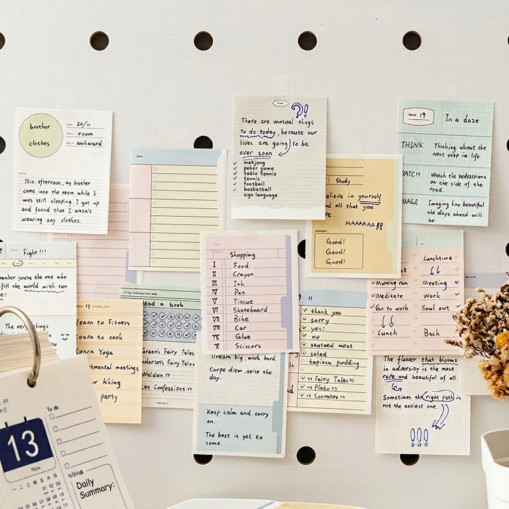 Daily Schedule Notepad Non-Adh - Score Pad Notepad ulasan dan harga