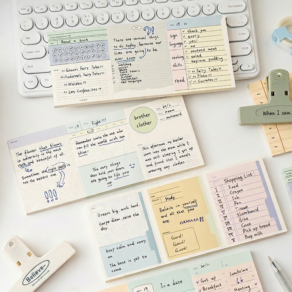 Daily Schedule Notepad Non-Adh - Score Pad Notepad ulasan dan harga