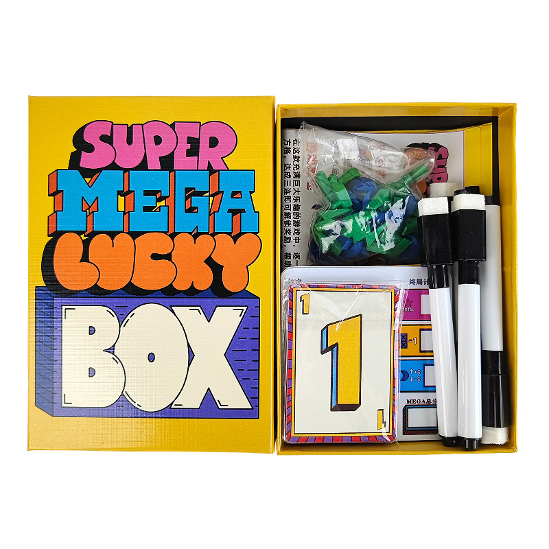 Super Mega Lucky Box Board Gam - Board Game Card ulasan dan harga