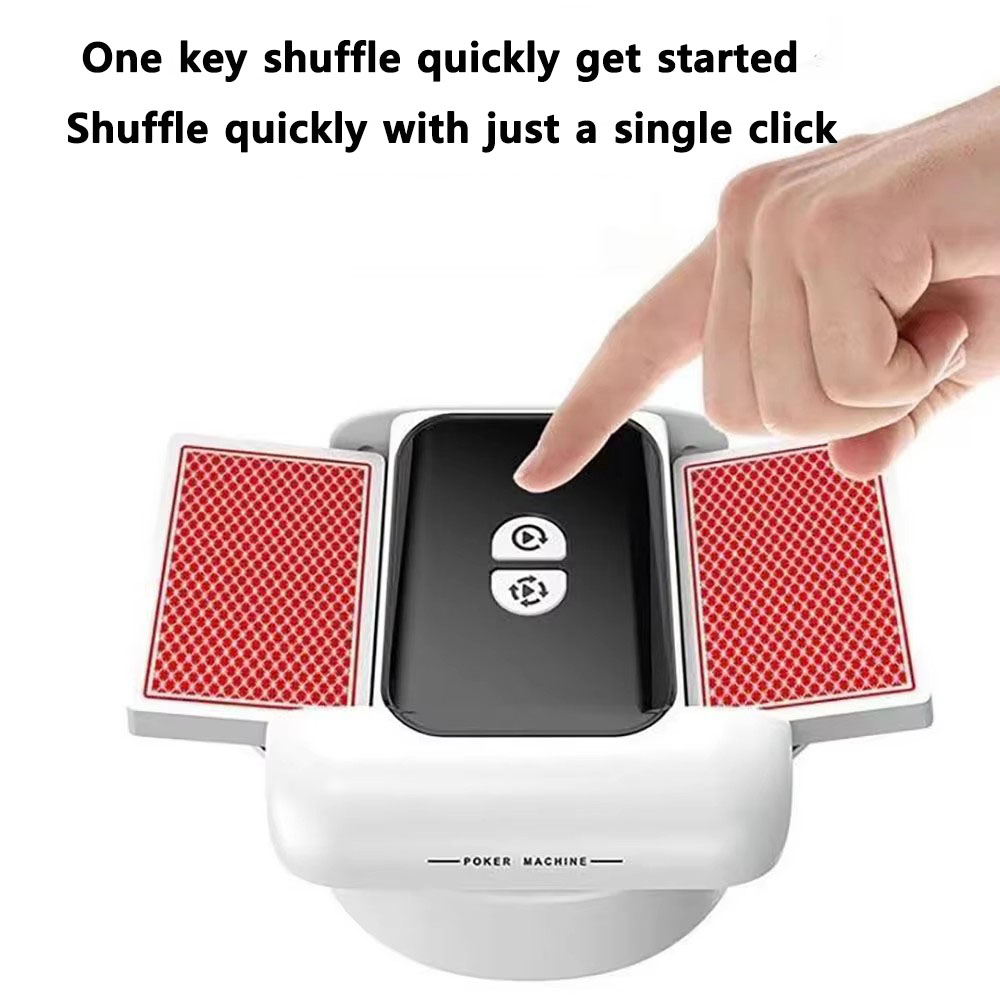 Rechargeable Automatic Card Sh - Board Game Card ulasan dan harga