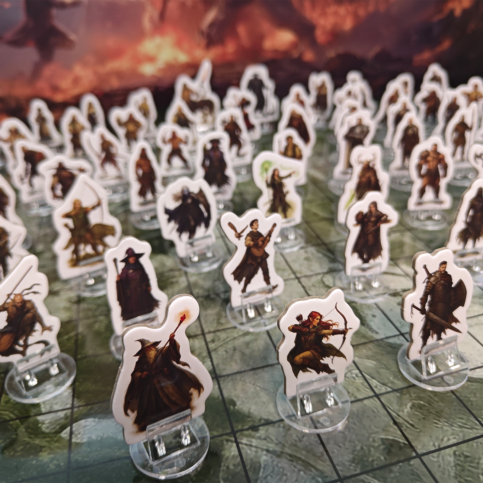 2D Tabletop RPG Board Game Min - Board Game Live ulasan dan harga
