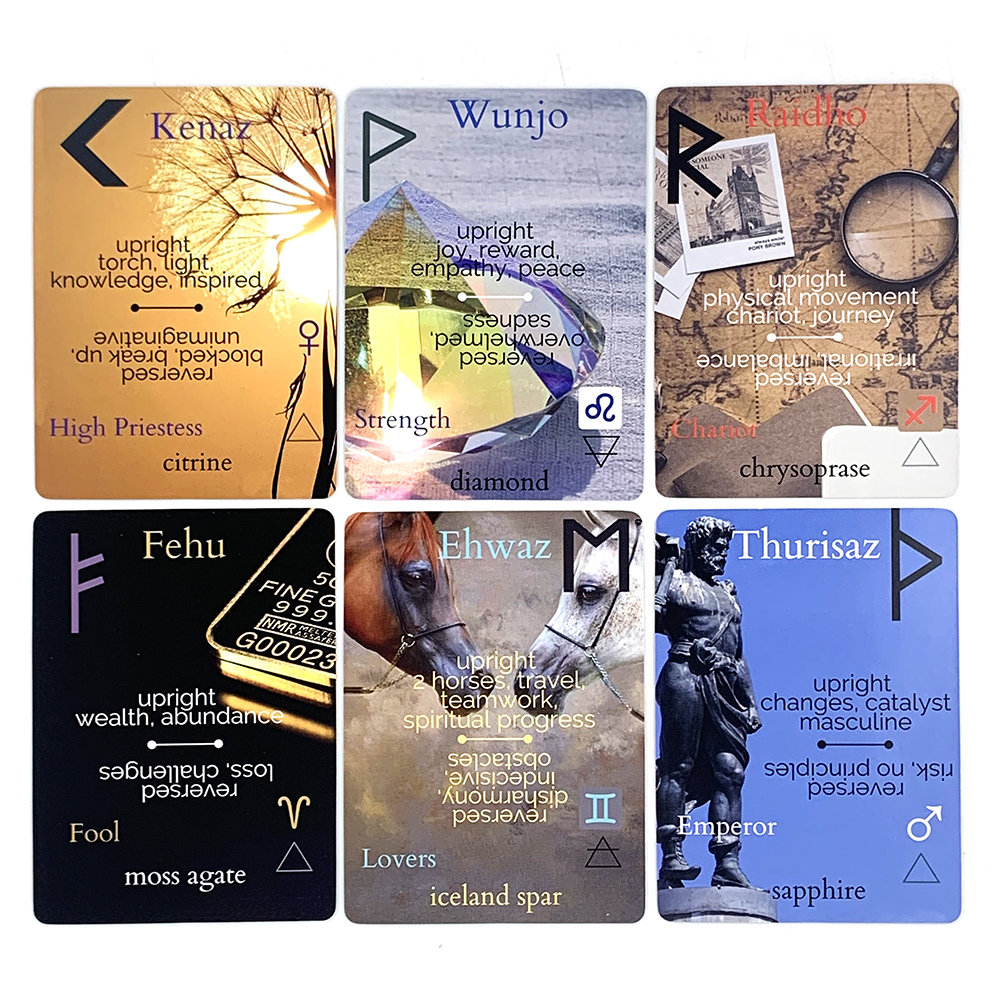 Ancient Wisdom Runes Deck 25 E - Board Game Inspiration ulasan dan harga