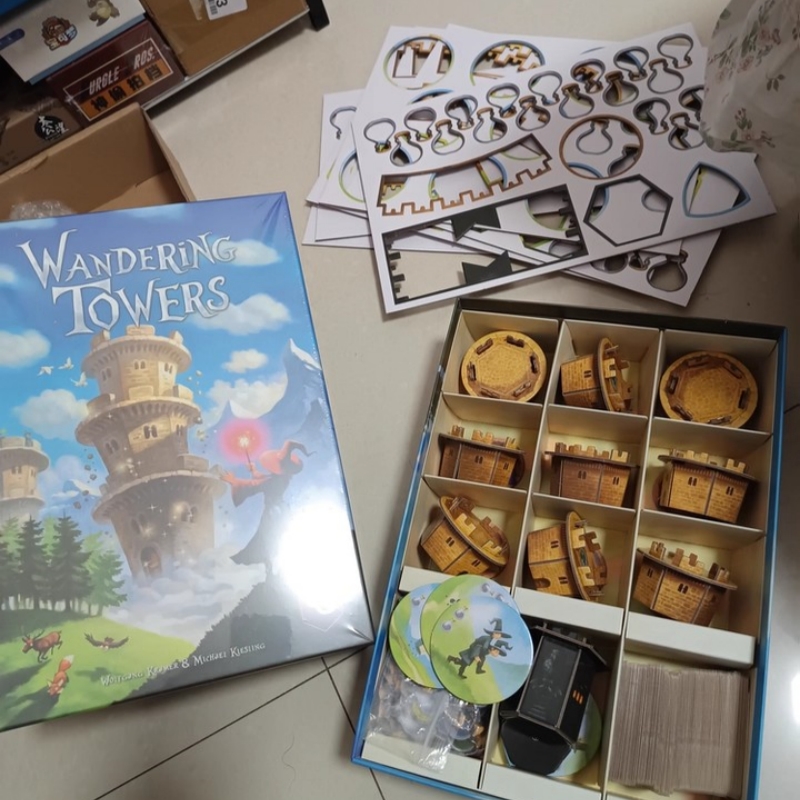 Wandering Towers Strategy Boar - Board Game Live ulasan dan harga