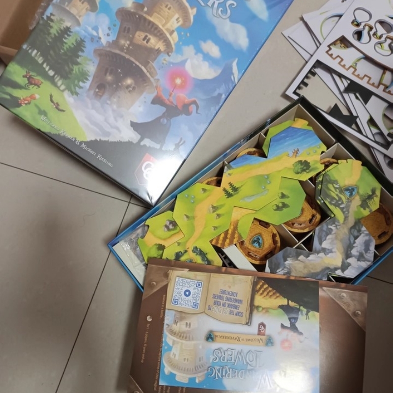 Wandering Towers Strategy Boar - Board Game Live ulasan dan harga