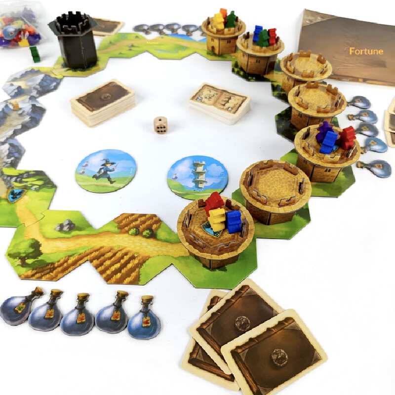 Wandering Towers Strategy Boar - Board Game Live ulasan dan harga