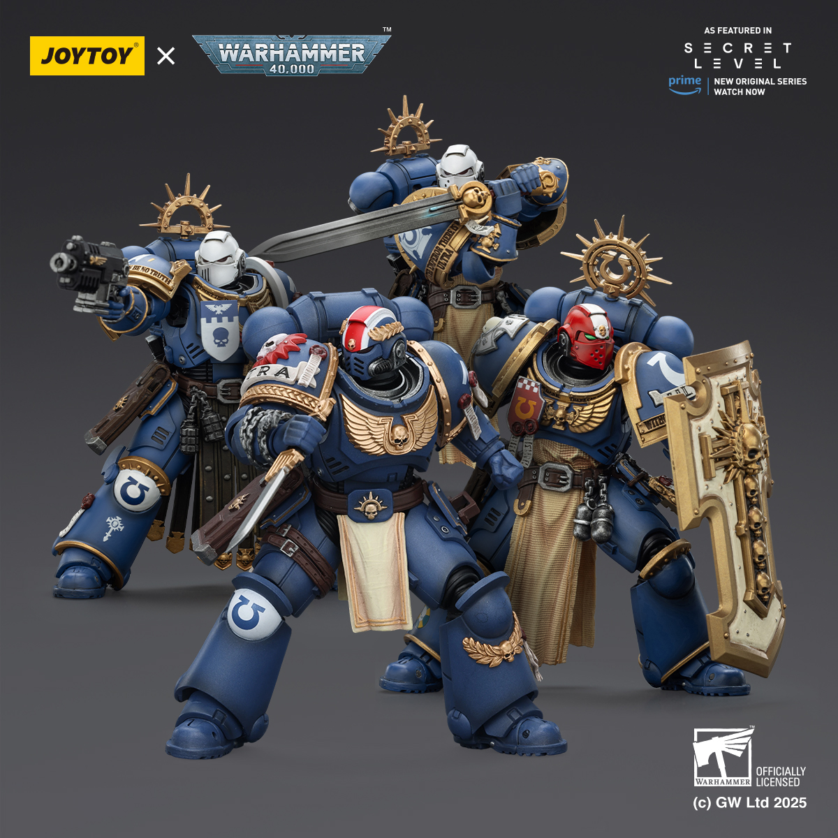 JOYTOY Warhammer 40K Titus wit - Board Game War ulasan dan harga
