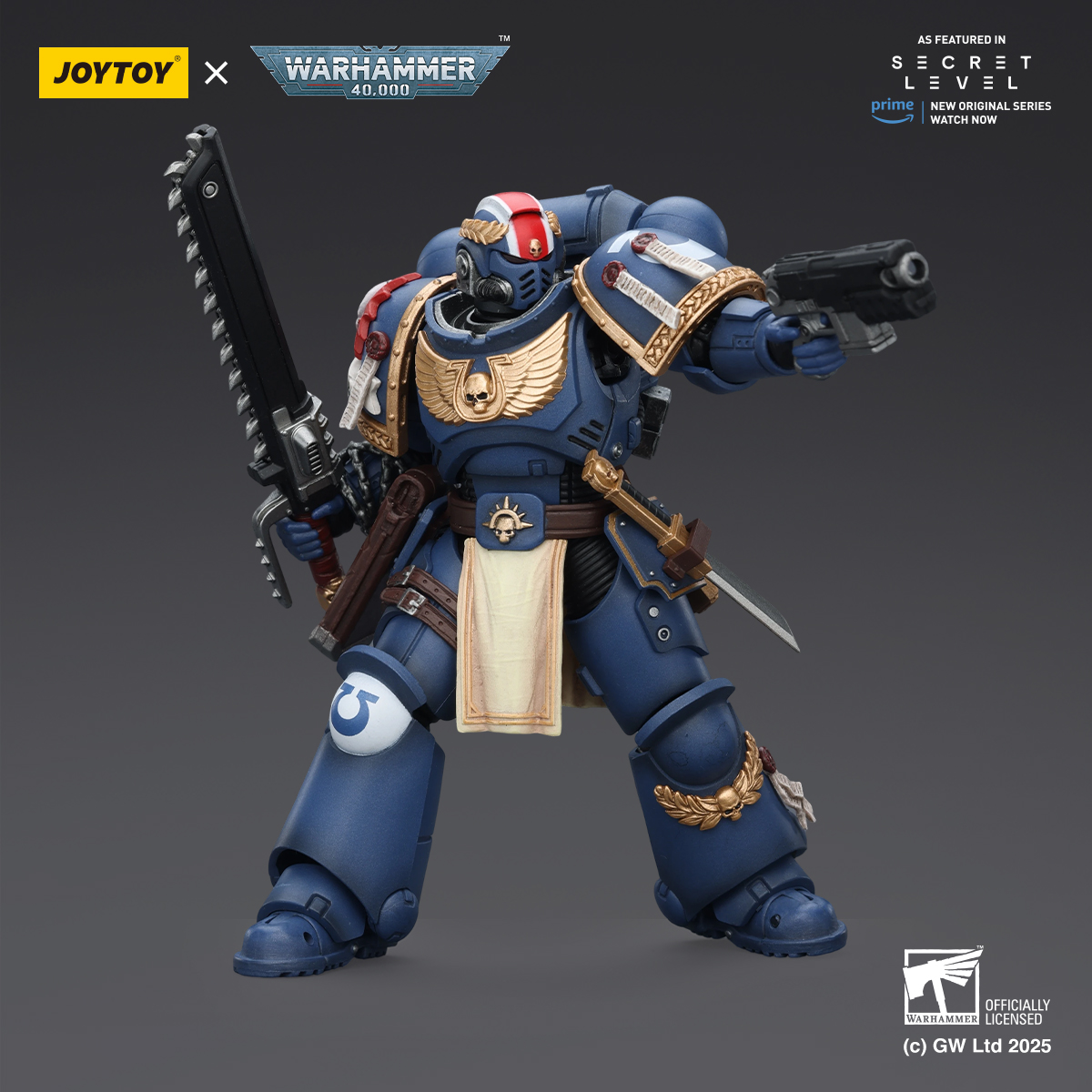 JOYTOY Warhammer 40K Titus wit - Board Game War ulasan dan harga