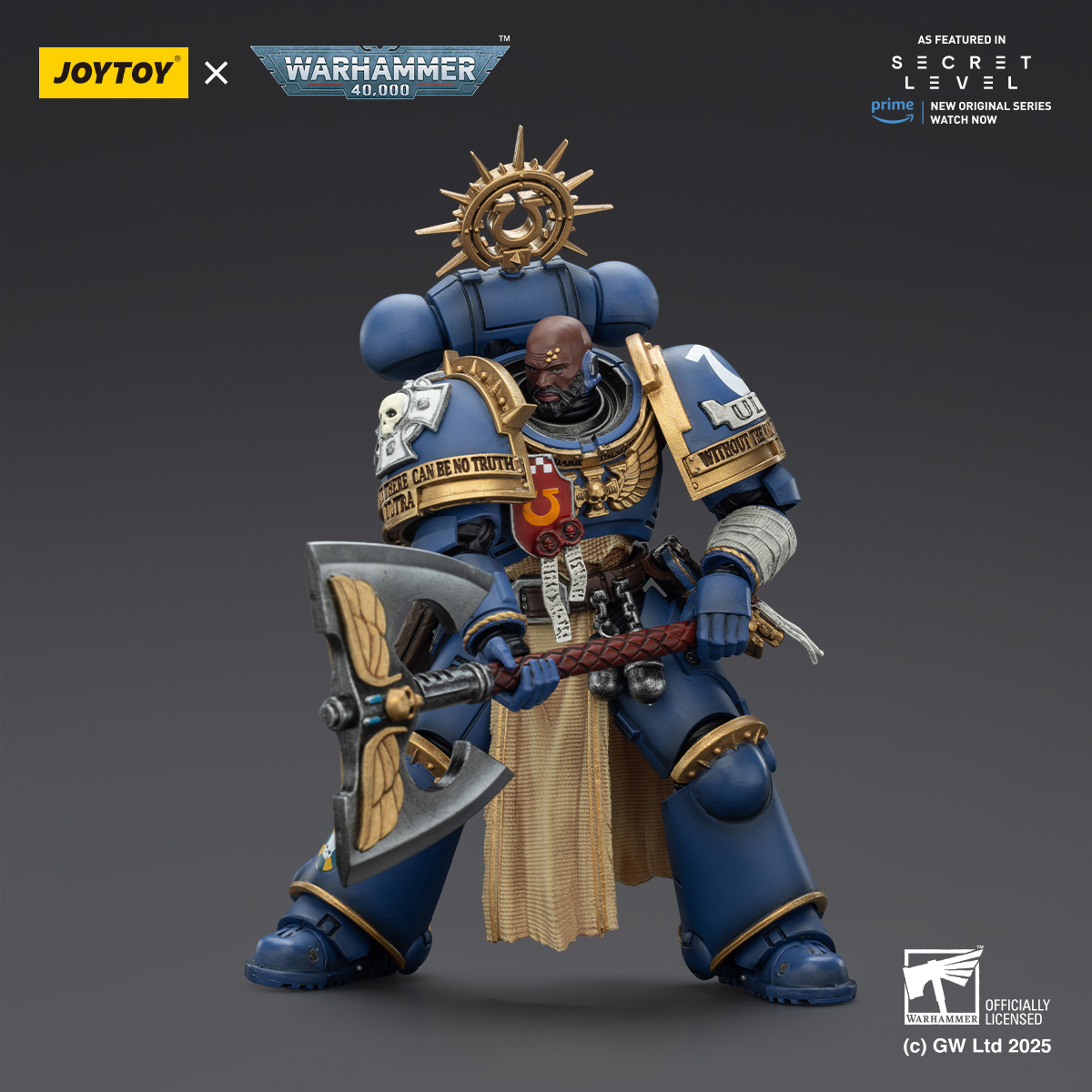JOYTOY Warhammer 40K Titus wit - Board Game War ulasan dan harga
