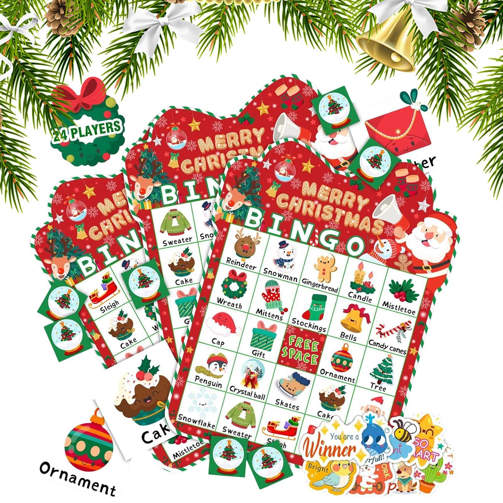 Christmas Bingo Game Winter Ho - Board Game Festival ulasan dan harga