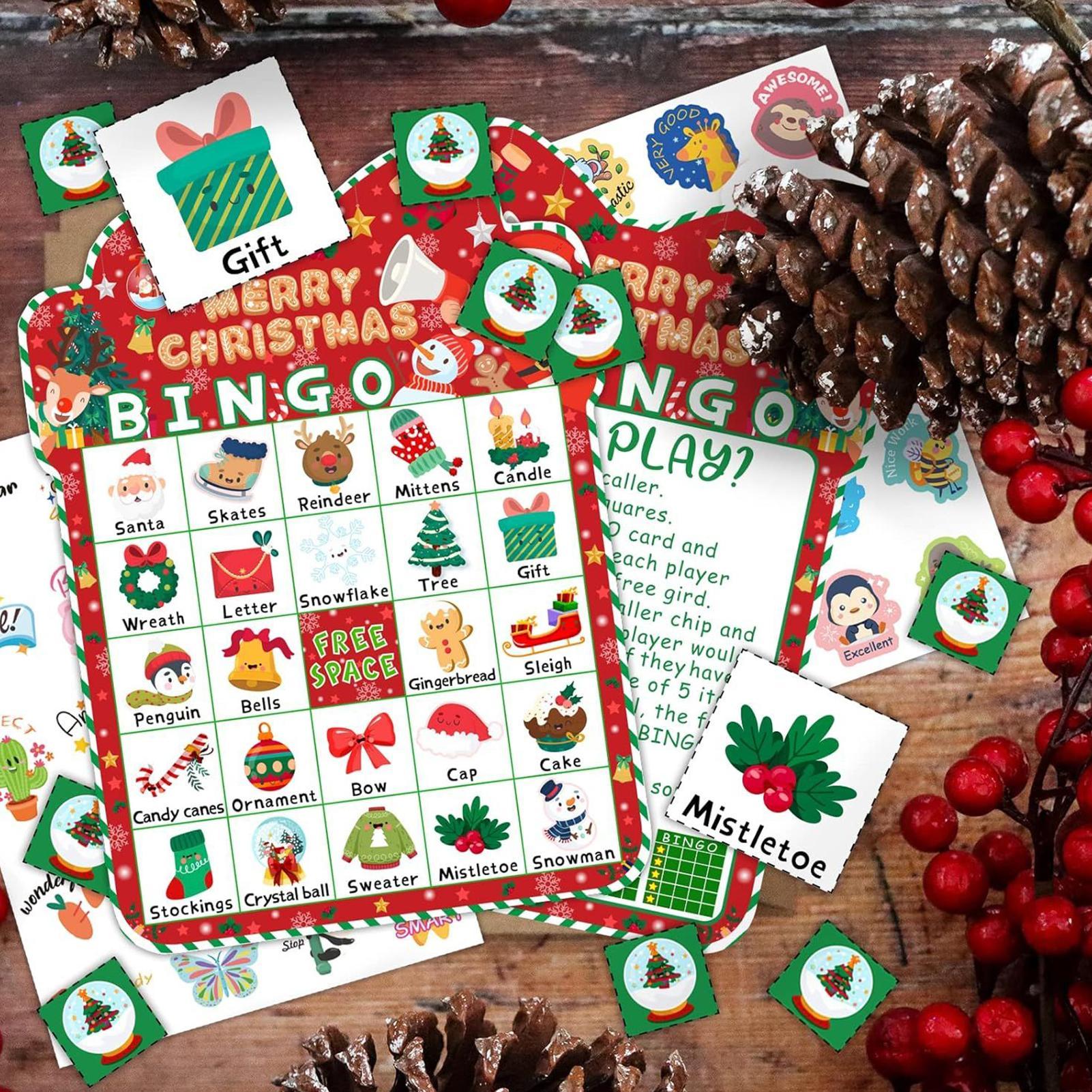 Christmas Bingo Game Winter Ho - Board Game Festival ulasan dan harga