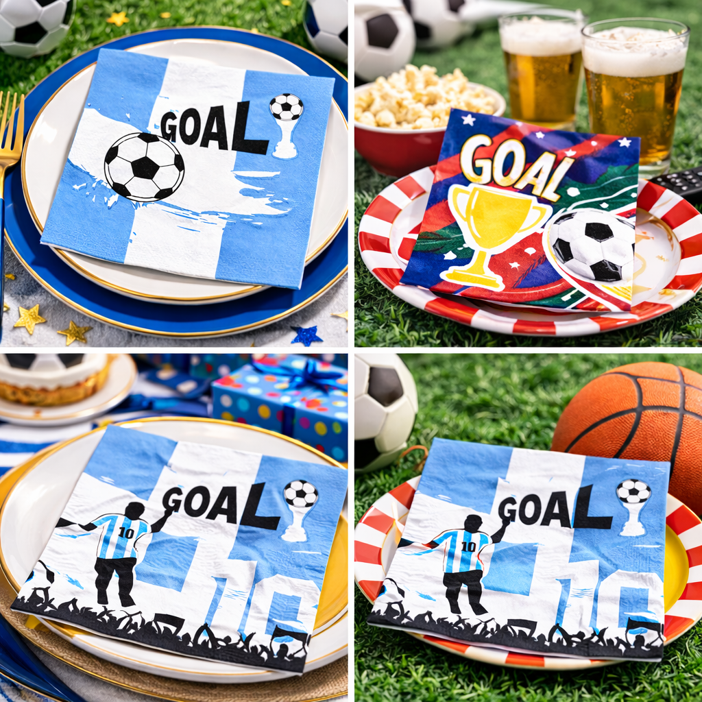 Football Party Napkins World F - Board Game Football ulasan dan harga