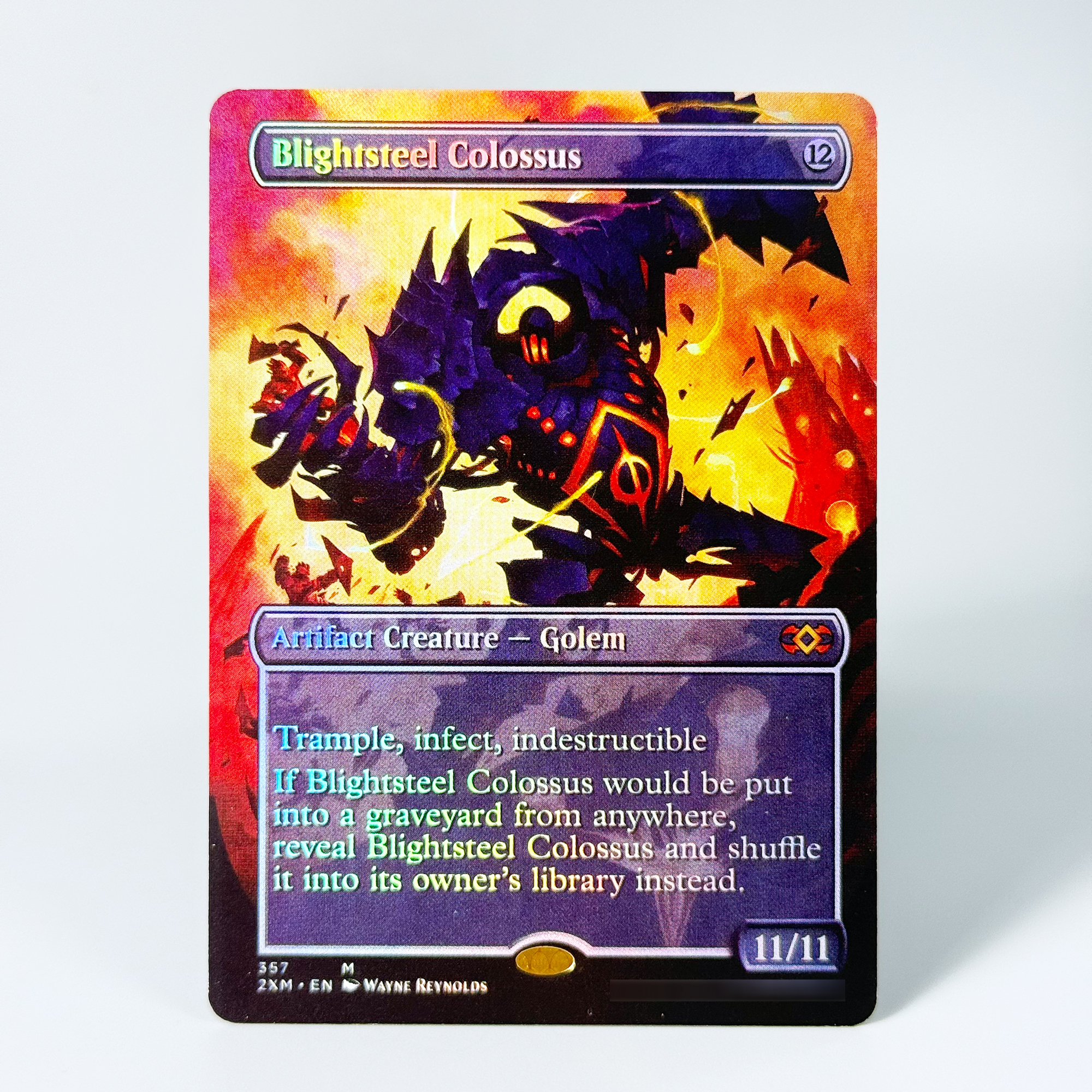 Foil Blightsteel Colossus [Eng - Board Game Card ulasan dan harga