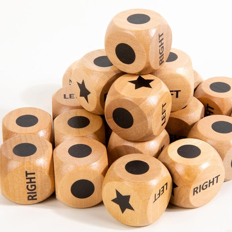 4Pcs Left Right Center Game Di - Board Game Store ulasan dan harga