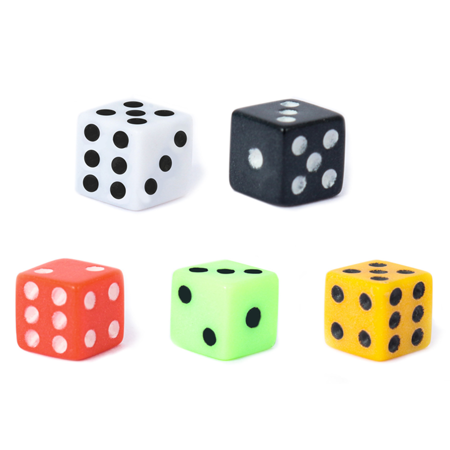 200pcs Colorful 8mm Mini Six S - Board Game Festival ulasan dan harga