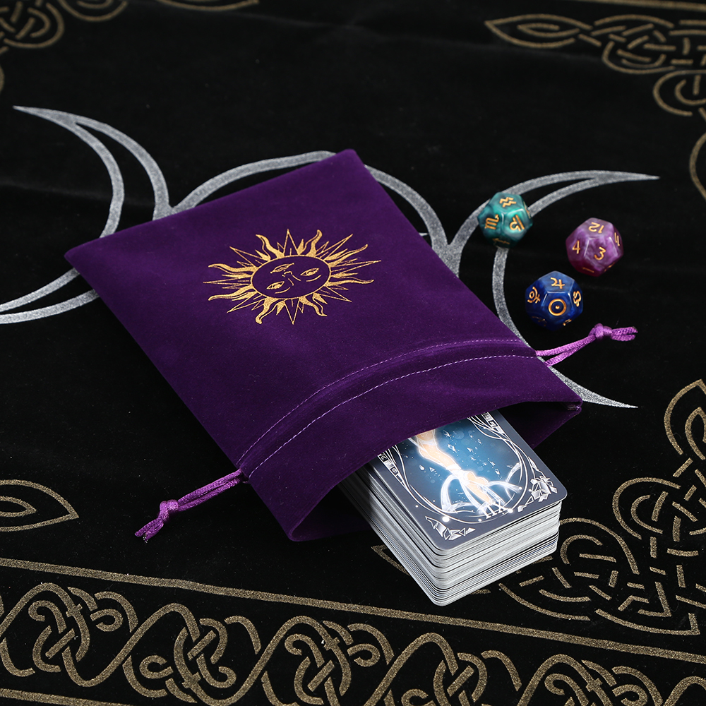 5Pcs Tarot Storage Velvet Bag  - Board Game Box ulasan dan harga