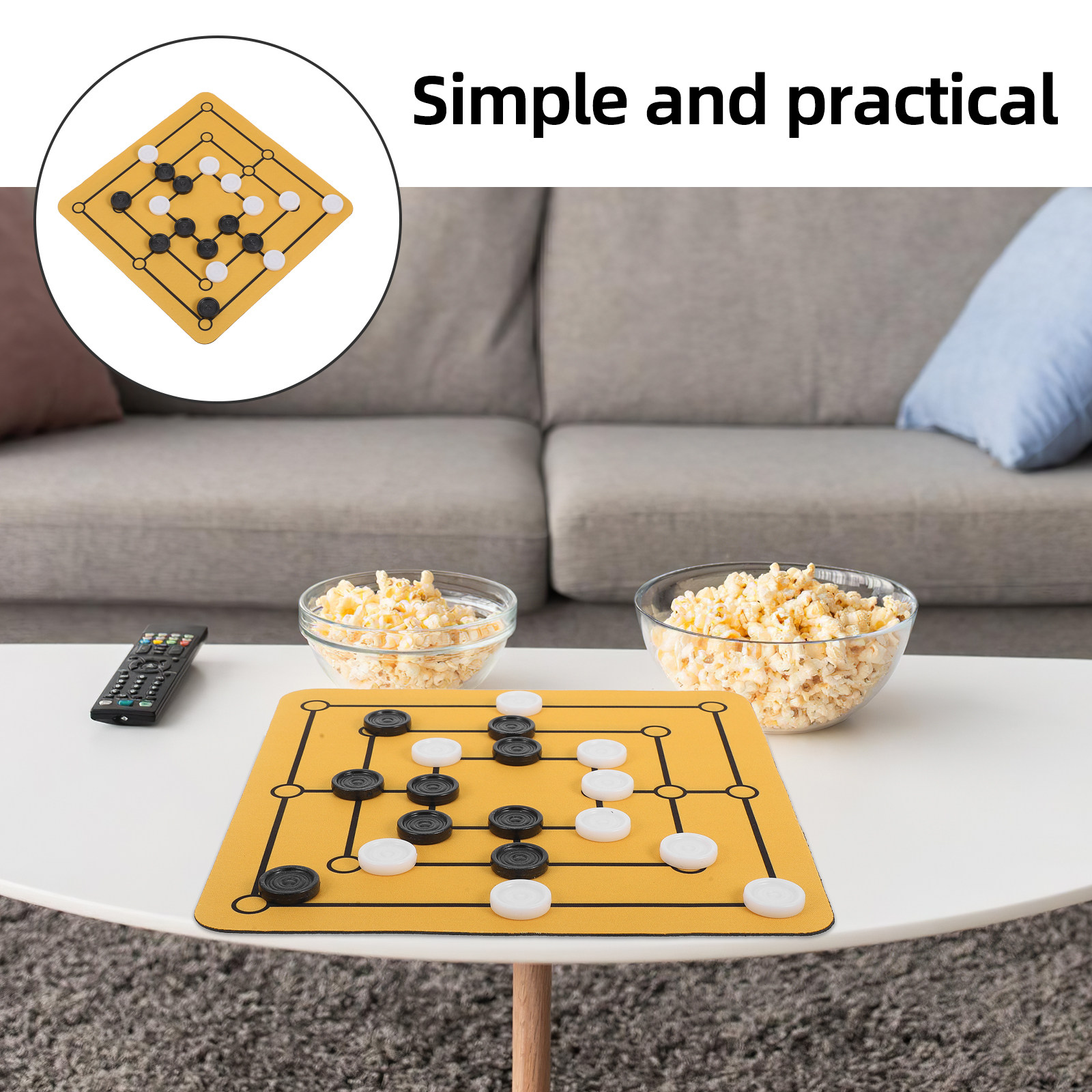 1Set Nine Men's Morris Game Se - Board Game Festival ulasan dan harga