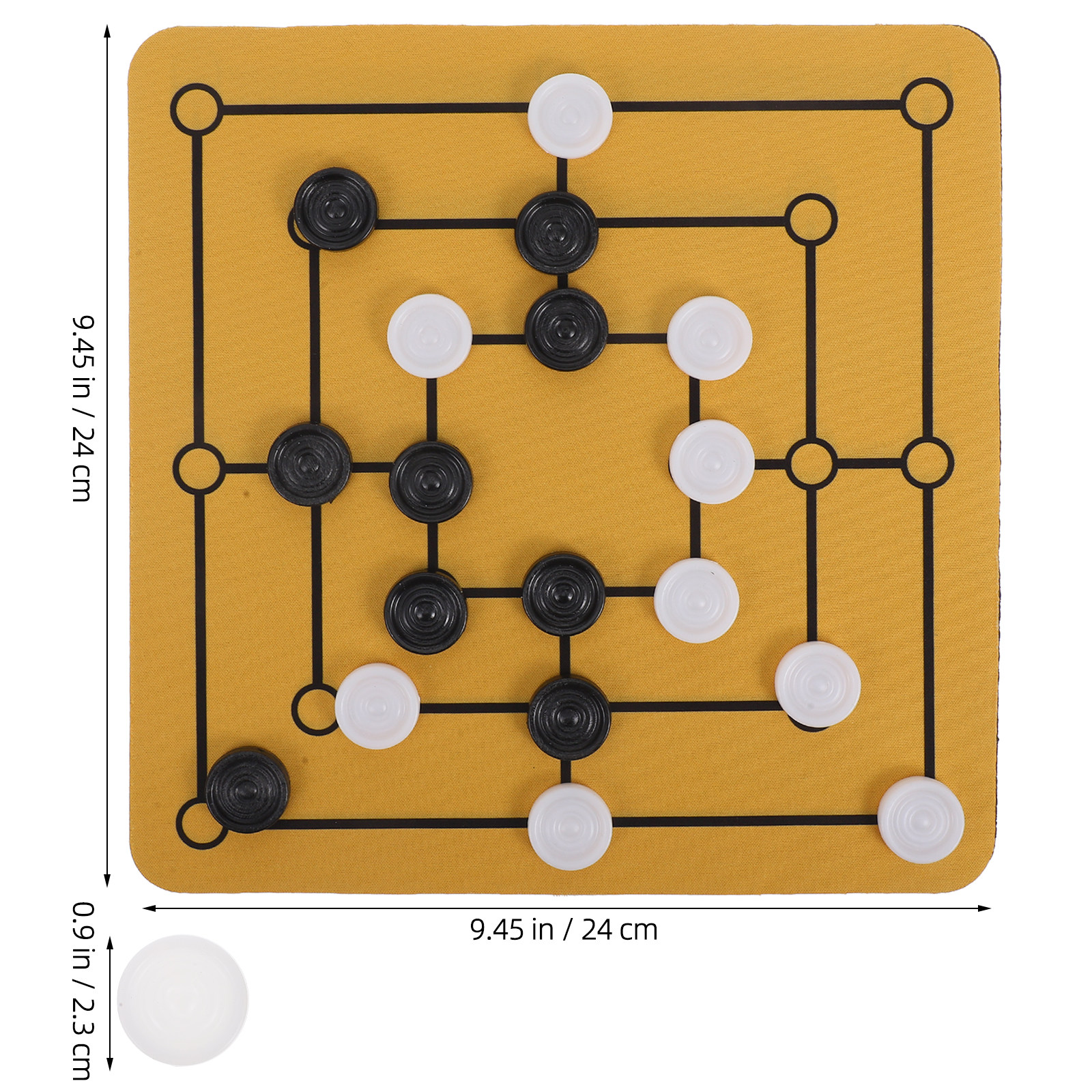 1Set Nine Men's Morris Game Se - Board Game Festival ulasan dan harga