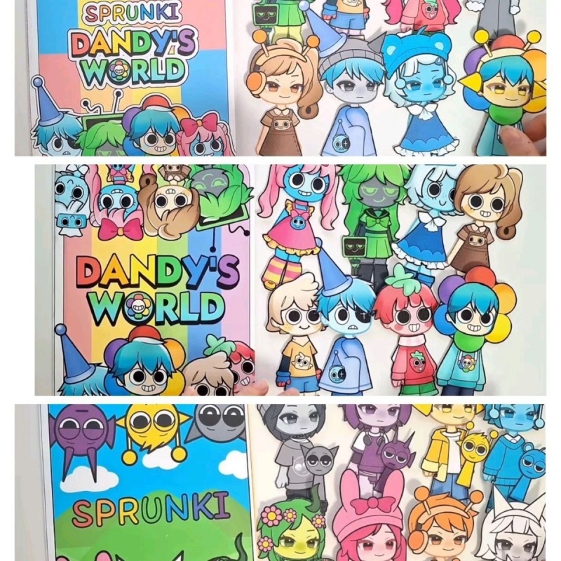 No Cutting Rhythm Box Sprunki  - Board Game Box ulasan dan harga