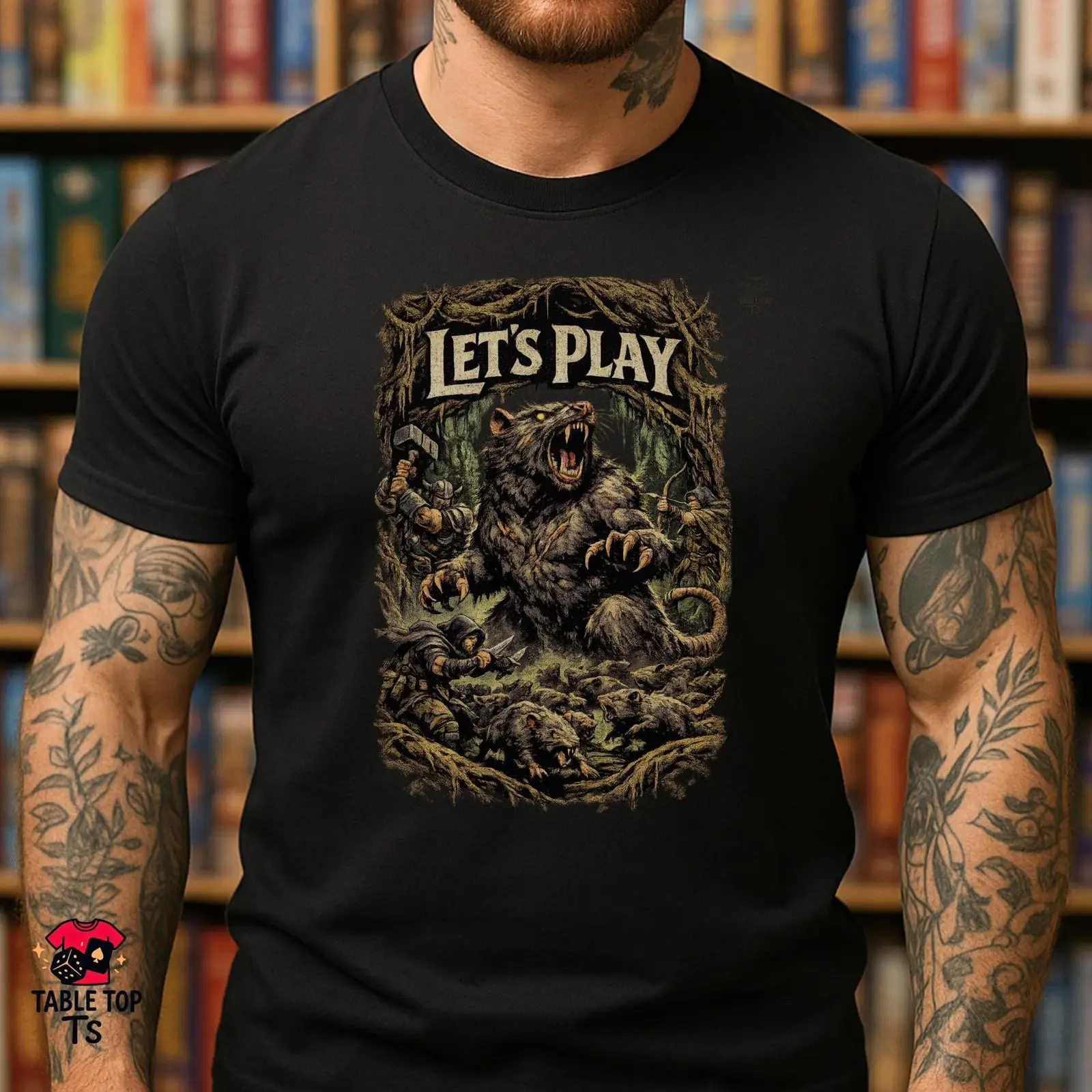 LET amp 39 S PLAY T Shirt Oath - Board Game Inspiration ulasan dan harga