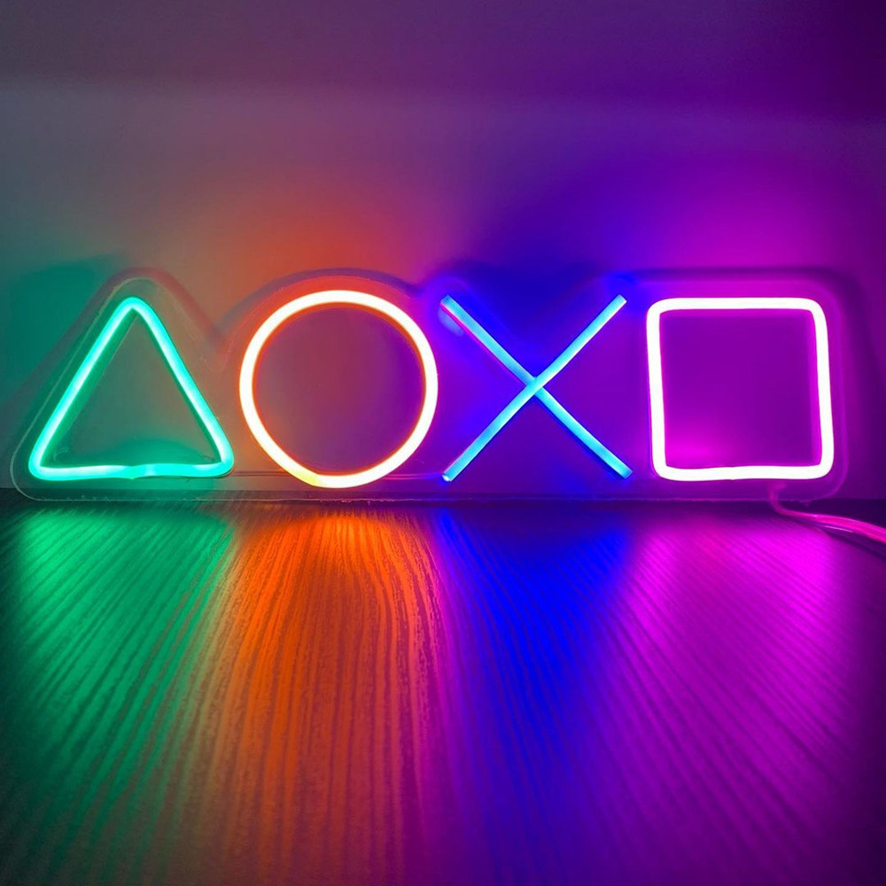 LED Neon Sign Lights Creative  - Board Game Store ulasan dan harga