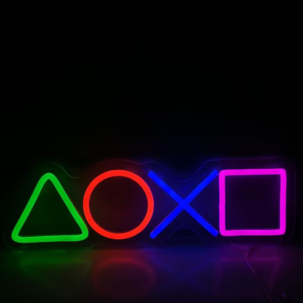 LED Neon Sign Lights Creative  - Board Game Store ulasan dan harga