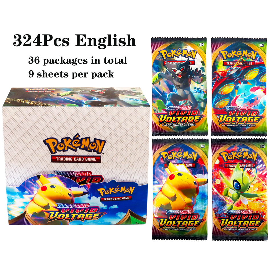 324pcs Pokemon TCG: Sword & Sh - Board Game Box ulasan dan harga