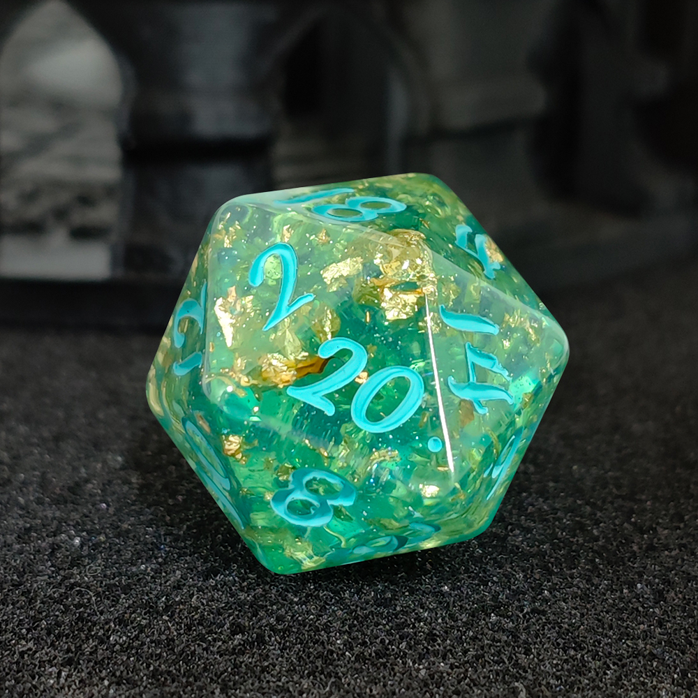 7Pcs/set Glitter Dice Set DnD  - Board Game Live ulasan dan harga