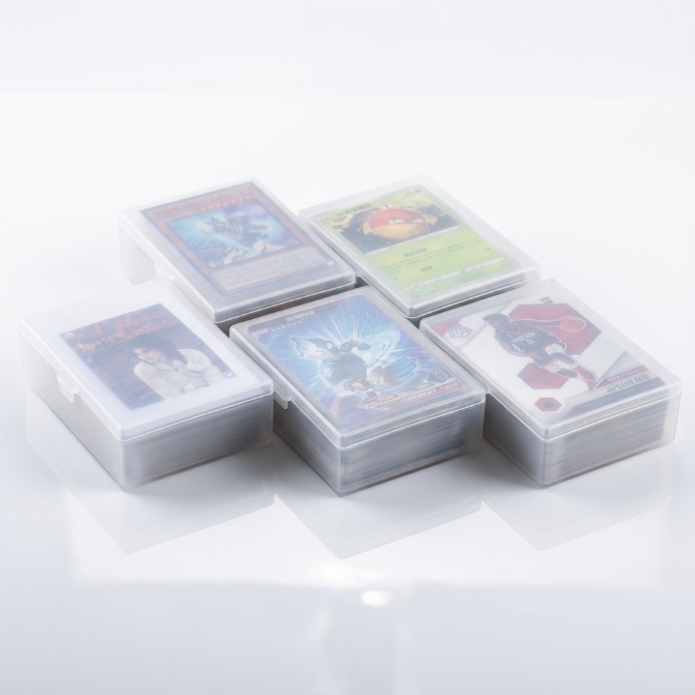 Trading deck box,transparent p - Board Game Store ulasan dan harga