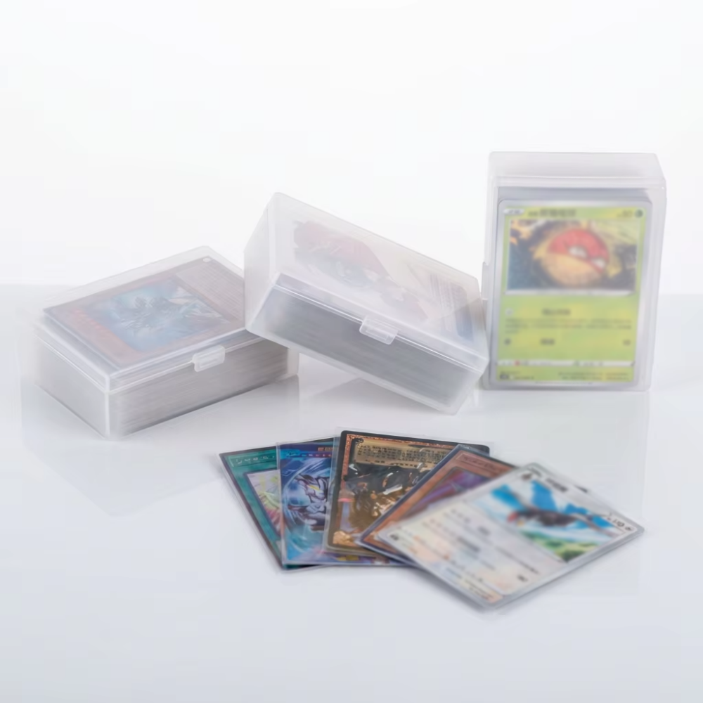 Trading deck box,transparent p - Board Game Store ulasan dan harga