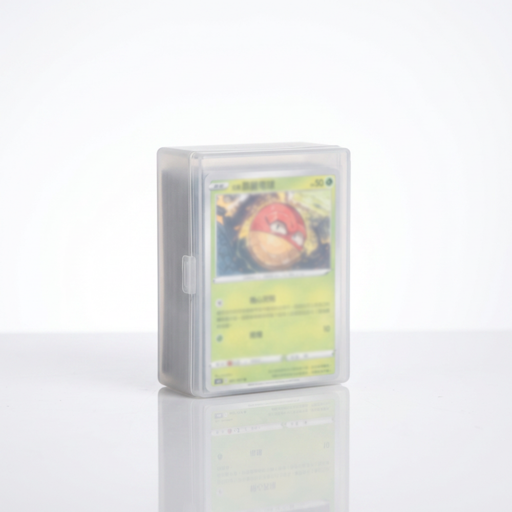 Trading deck box,transparent p - Board Game Store ulasan dan harga