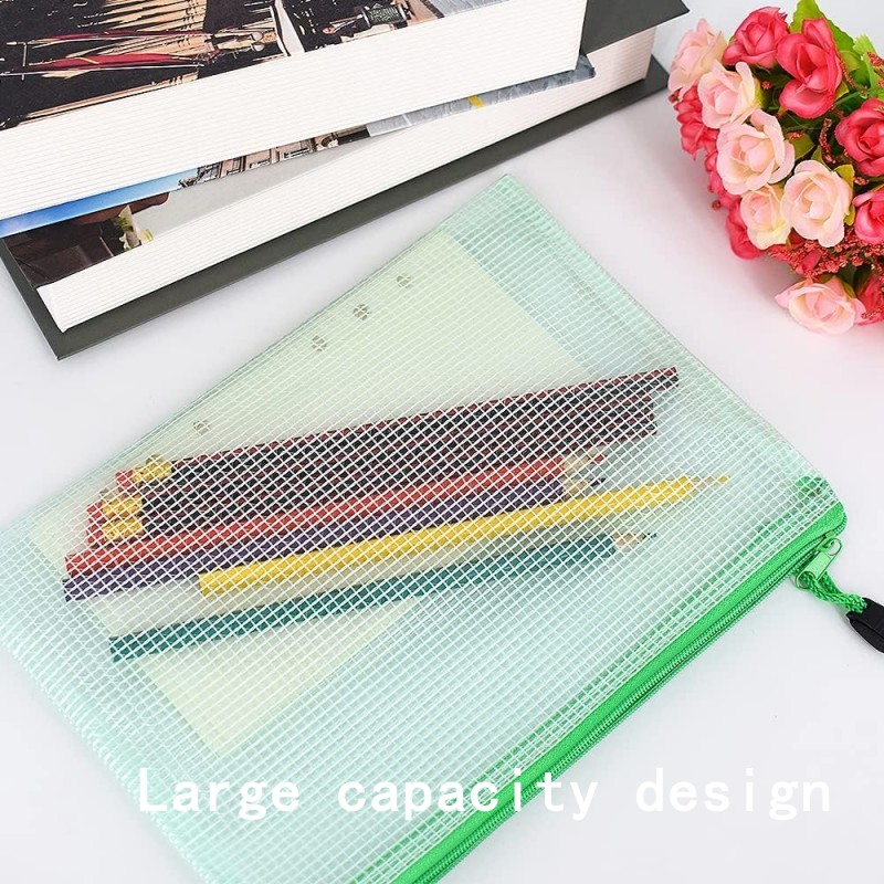 A5 Mesh Zipper Bag, Waterproof - Board Game Store ulasan dan harga