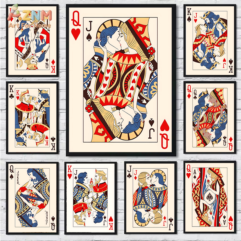 AZNM Romantic King Queen Jack  - Board Game Card ulasan dan harga