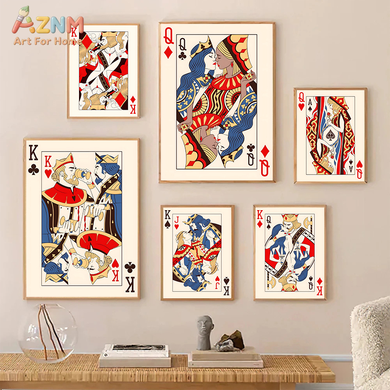 AZNM Romantic King Queen Jack  - Board Game Card ulasan dan harga
