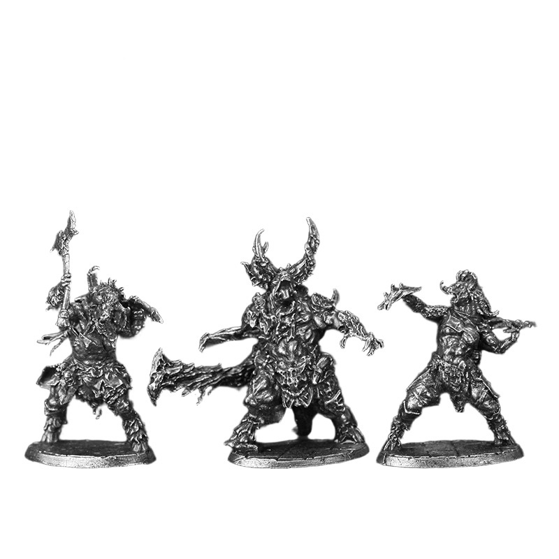 Bull Warrior Metal Figurine Mi - Board Game Live ulasan dan harga
