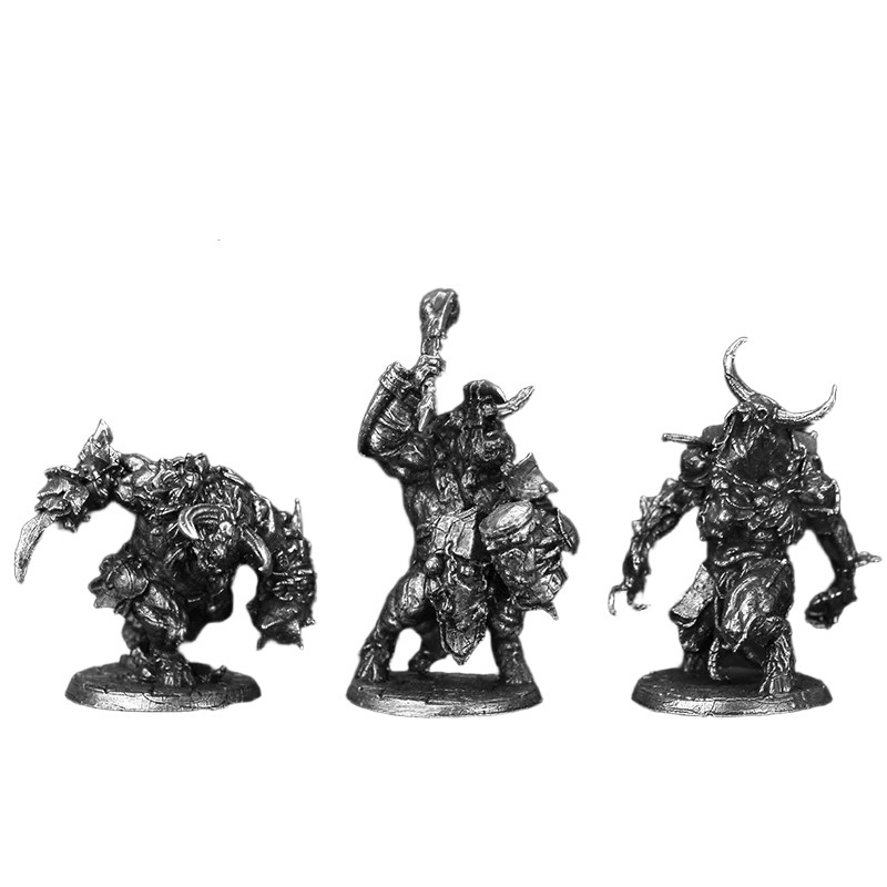 Bull Warrior Metal Figurine Mi - Board Game Live ulasan dan harga