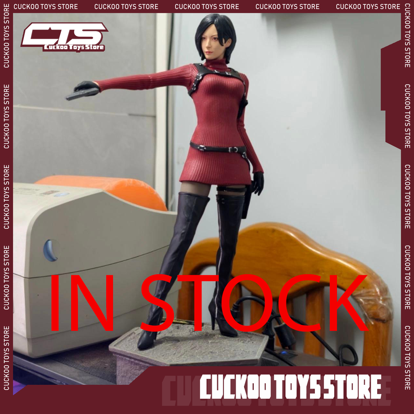 New Resident Evil Ada Wong 1/6 - Board Game Nemesis ulasan dan harga