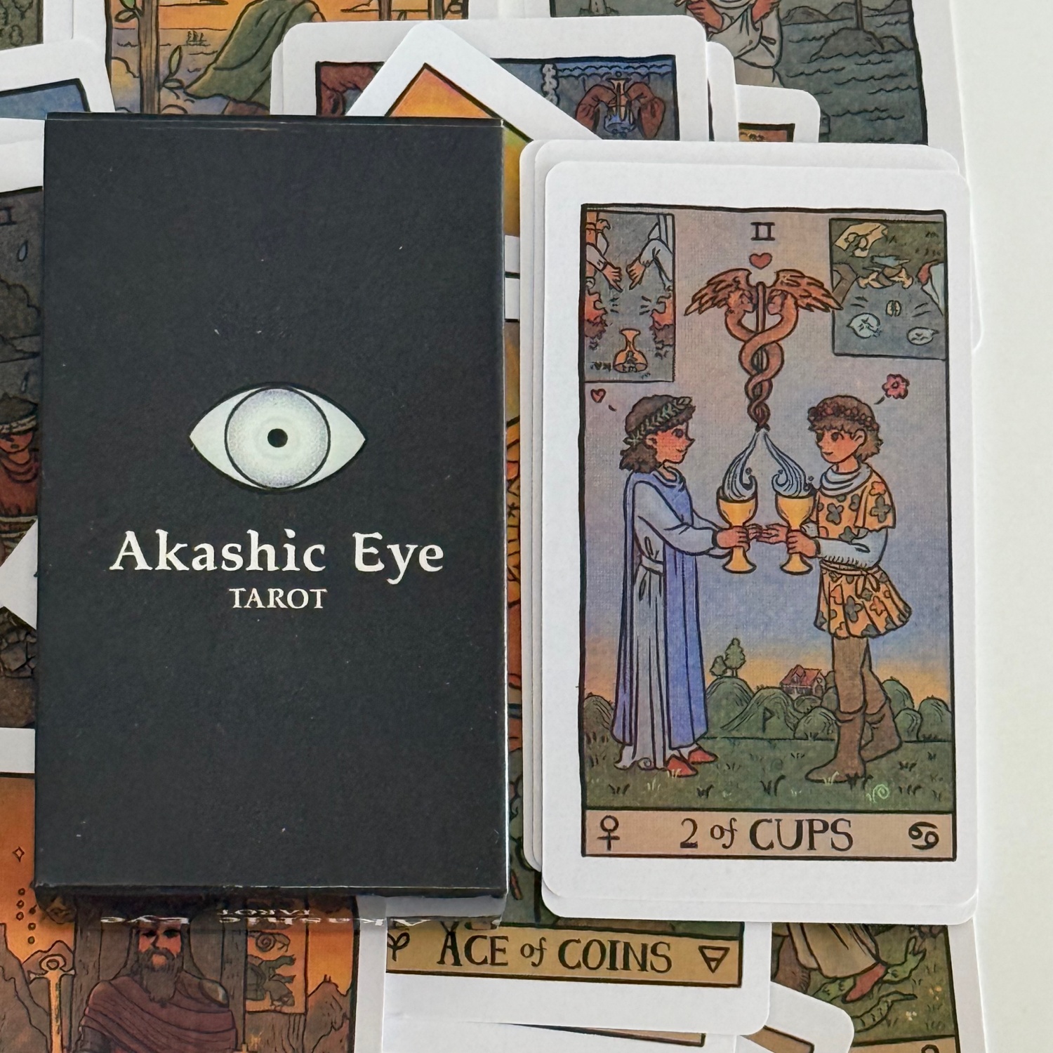 Akashic Eye Tarot Cards Deck 7 - Board Game Live ulasan dan harga