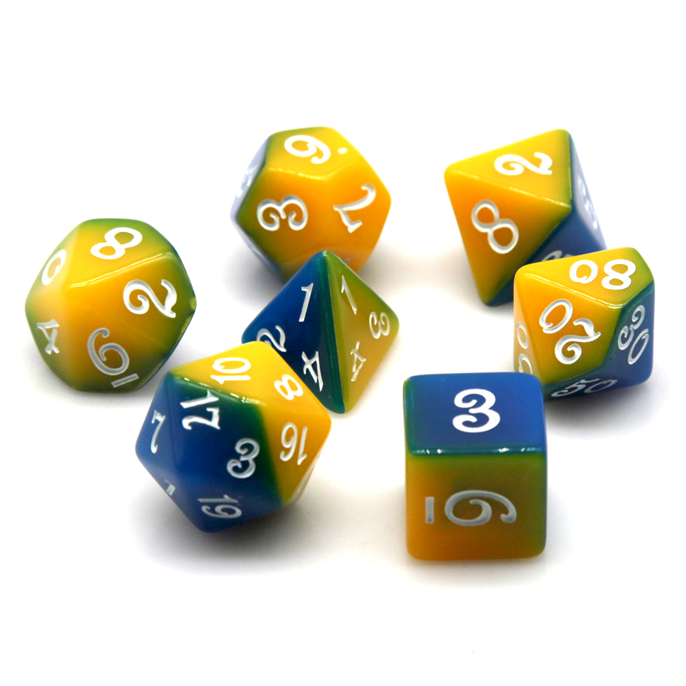 Blue & Yellow Dual Color Polyh - Board Game Live ulasan dan harga