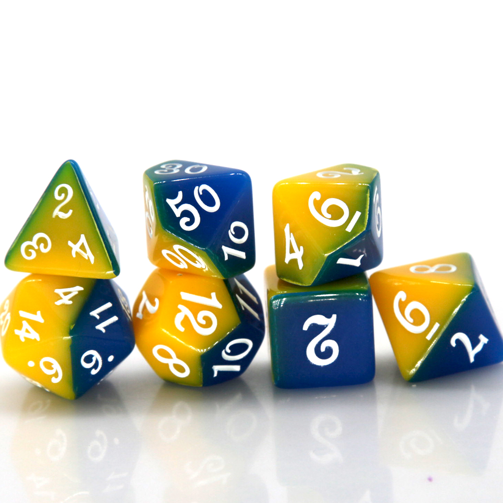 Blue & Yellow Dual Color Polyh - Board Game Live ulasan dan harga