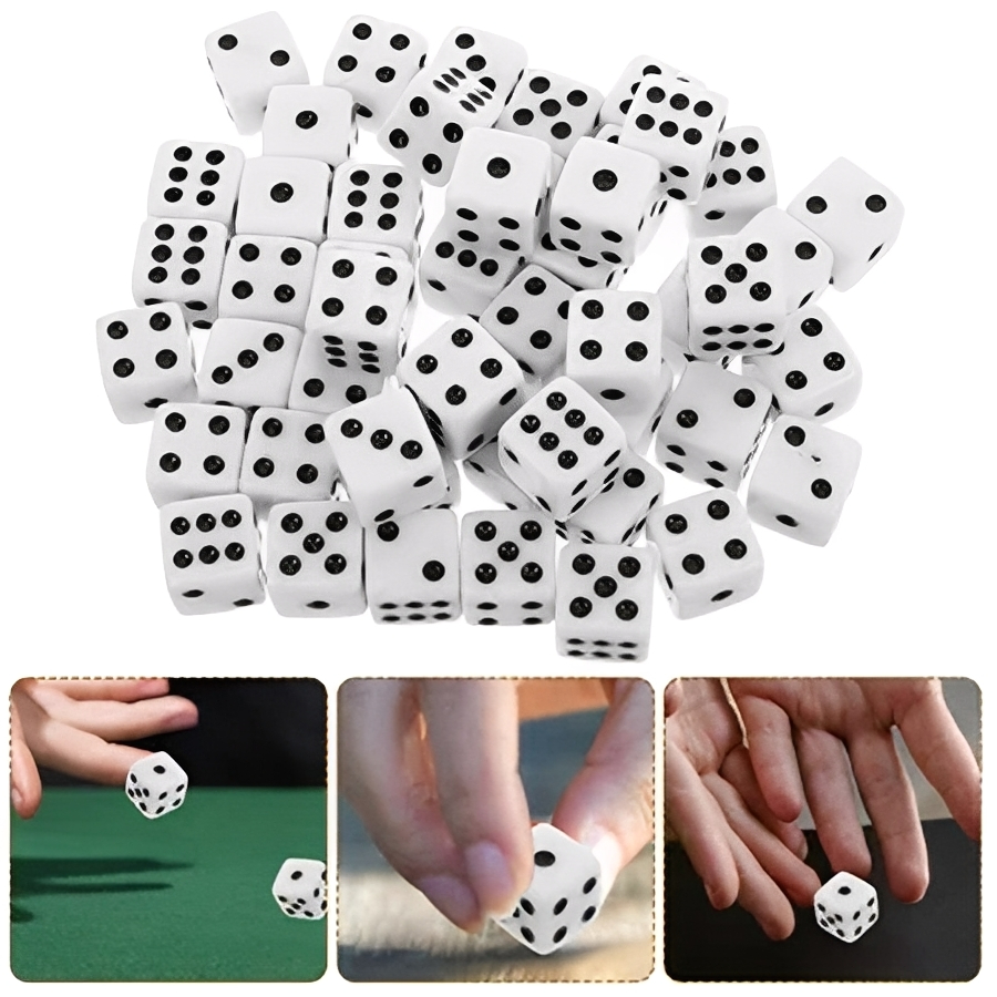 101pcs Bagged Mini Dice, Color - Board Game Festival ulasan dan harga